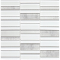 LA VIE - 12X12, WHITE, GLOSSY